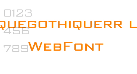 banquegothiquerr light WebFont