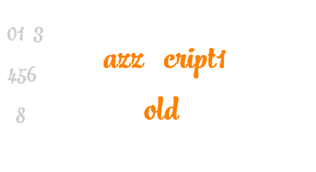 Jazz Script1 Bold