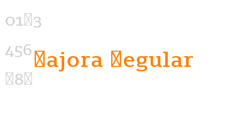 Majora Regular
