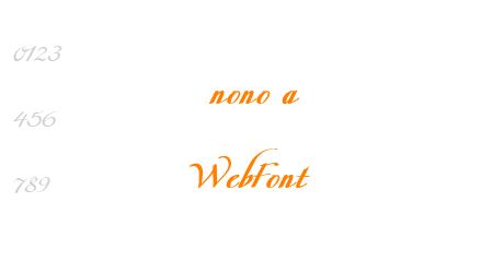 nono c WebFont