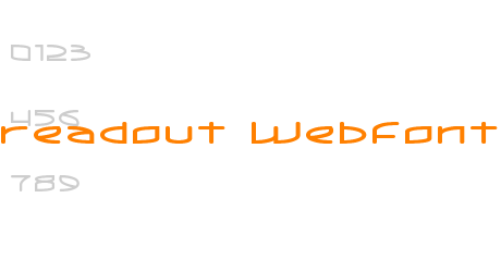 readout WebFont