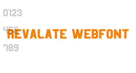 revalate webfont
