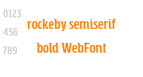 rockeby semiserif bold WebFont