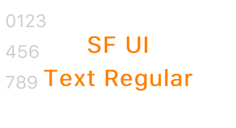 SF UI Text Regular