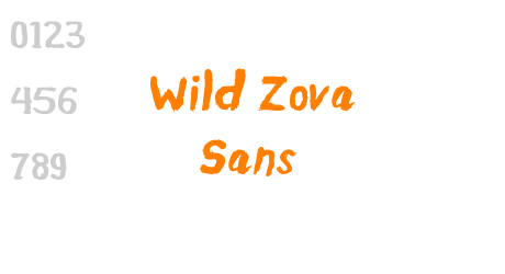 Wild Zova Sans