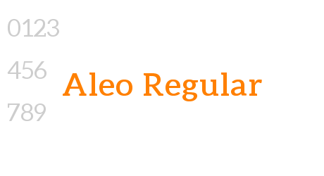 Aleo Regular