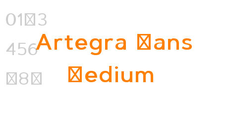 Artegra Sans Medium