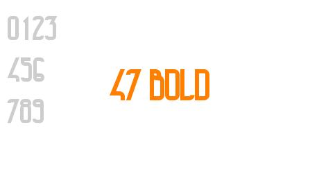 47 Bold