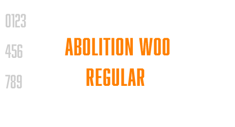 Abolition W00 Regular