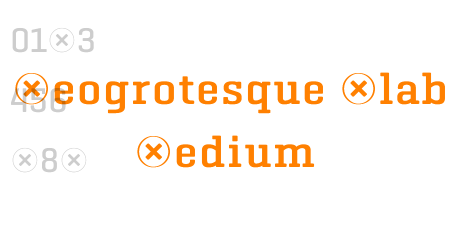 Geogrotesque Slab Medium