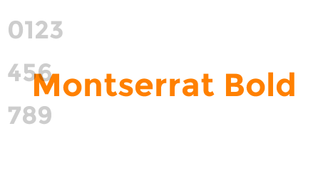 Montserrat Bold