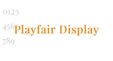 Playfair Display