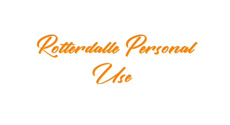 Rotterdalle Personal Use