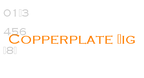 Copperplate Lig